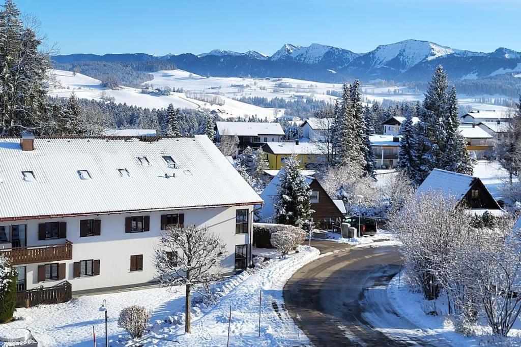 Ferienwohnung Im Allgaeu Mit Bergsicht Oberreute Exterior foto